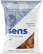 Zdravé chipsy SENS Hrachové chipsy s cvrčím proteínom 80 g - Zdravé chipsy