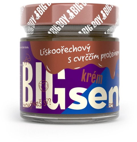 BIGsens hazelnut butter with cricket protein 250g - Nut Cream - Main image