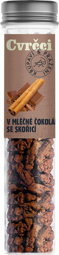 SENS Crickets in chocolate 30g - Milk chocolate with cinnamon - Dried Insects - Main image