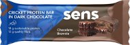 SENS Cvrččí Proteinovka v tmavé čokoládě 60g, čokoládové brownie - Protein Bar