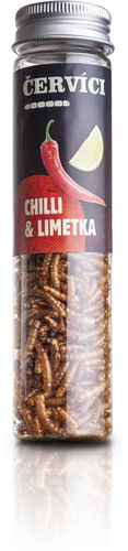 SENS Kořenění červíci - Chilli & Limetka 15 g - Zdravé chipsy - Hlavní obrázek