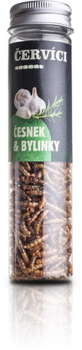 SENS Spice worms - Garlic & Herbs 15 g - Dried Insects - Main image
