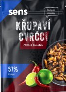 SENS Křupaví & pražení cvrčci - Chilli & Limetka 16 g - Healthy Crisps