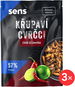 SENS Křupaví & pražení cvrčci - Chilli & Limetka 3 x 16 g - Zdravé chipsy