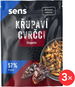SENS Křupaví & pražení cvrčci - Chipotle 3 x 16 g - Zdravé chipsy