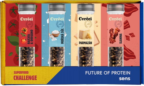SENS Crunchy crickets for gourmets - Gift set of 4 flavours - Gift Set - Main image