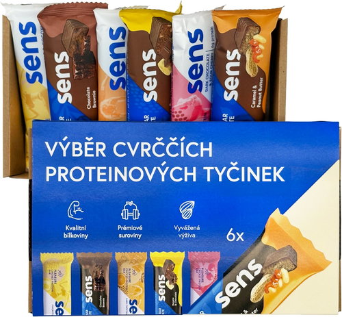 SENS Cricket Protein Bars in gift pack - starter pack 6 bars - Gift Set - Main image
