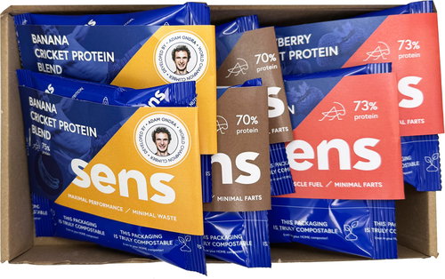 SENS Protein tasting pack 2 pcs of 3 flavours - 6 × 35 g - Gift Set - Main image