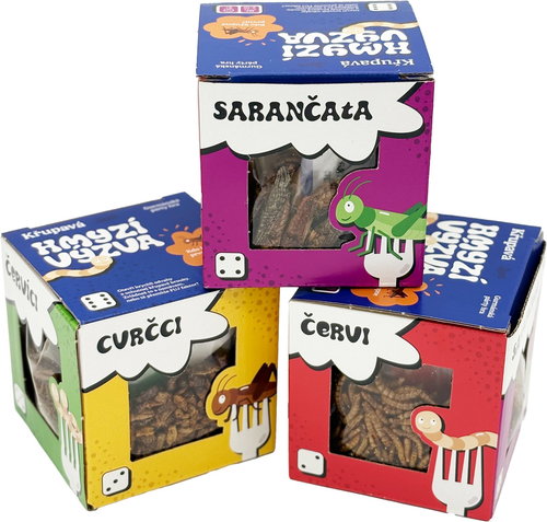 SENS Crunchy Insect Challenge - Gourmet Party Game - Gift Set - Main image