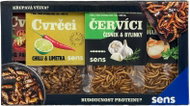 SENS Cricket and worm tasting set in gift pack - 4 flavours - Gift Set