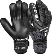 Reusch Attrakt Solid černá/bílá UK 8 - Brankářské rukavice