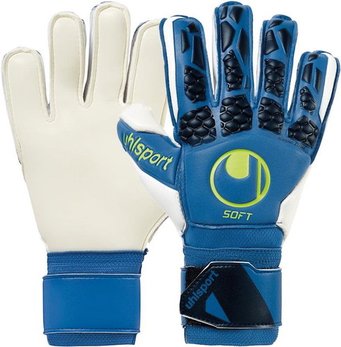 Uhlsport HYPERACT Soft Flex Frame blue UK 4,5 - Goalkeeper Gloves - Main image