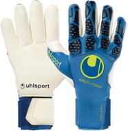 Uhlsport HYPERACT Absolutgrip Finger Surround modrá UK 8 - Brankářské rukavice
