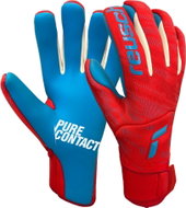 Reusch Pure Contact Aqua červená/bílá/modrá UK 10 - Brankářské rukavice