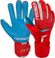 Reusch Attrakt Aqua Windproof červená/bílá/modrá UK 10 - Brankářské rukavice