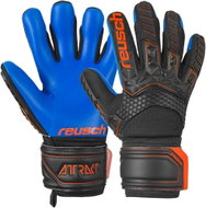 Reusch Attrakt Freegel S1 černá/oranžová/modrá UK 4 - Brankářské rukavice