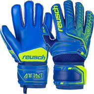 Reusch Attrakt SG Extra Finger Support blue/light yellow UK 4 - Goalkeeper Gloves
