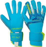 Reusch Attrakt Pro AX2 Evolution NC modrá/světle zelená UK 9 - Brankářské rukavice