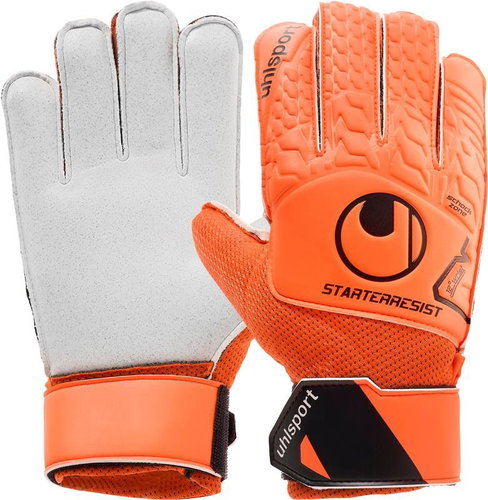 Uhlsport Starter Resist black/orange UK 5,5 - Goalkeeper Gloves - Main image