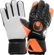 Uhlsport Super Resist HN černá/oranžová UK 7 - Brankářské rukavice