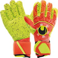 Uhlsport Dynamic Impulse Supergrip Finger Surround oranžová/žlutá/černá UK 7,5 - Brankářské rukavice