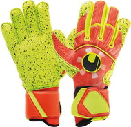 Uhlsport Dynamic Impulse Supergrip oranžová/žlutá/černá UK 8 - Brankářské rukavice