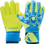 Uhlsport Radar Control Absolutgrip Finger Surround blue/yellow/black UK 8 - Goalkeeper Gloves