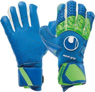 Uhlsport Aquagrip HN modrá/zelená/bílá UK 9,5 - Brankářské rukavice
