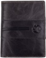 SEGALI Pánská peněženka kožená 1041 černá - Wallet
