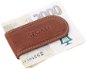 Peňaženka SEGALI Spona na bankovky magnetická 1038 tan - Peněženka