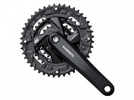 Shimano ACERA FC-M371 4-Arm 3x9-Speed, 175mm, 44x32x22T, without Cover, Black - Bike Crank
