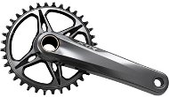 Shimano XTR FC-M9100 Integrated Crankset, 1x11/12-Speed, 175mm, without Chainring, without BB Cups - Bike Crank