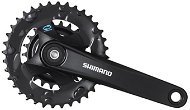 Shimano ALTUS FC-M315 4-Arm 2x7/8-Speed, 175mm, 36x22T, Black, without Cover - Bike Crank
