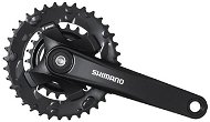 Shimano ALTUS FC-MT101 4-Arm Crankset, 2x9-Speed, 175mm, 36-22T, Black, without Bolt Circle + 3mm Outboard - Bike Crank