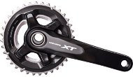 Shimano XT FC-M8000 Integrated Crankset, 2x11-Speed, 175mm, 36x26T, without BB Cups, for Wider Construction - Bike Crank