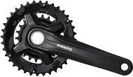 Shimano ALTUS FC-MT210 Integrated Crankset, 2x9-Speed, 175mm, 36x26T, Black, without Cups, without C - Bike Crank