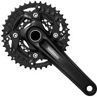 Shimano DEORE FC-MT500 Integrated Crankset, 3x10-Speed, 175 mm 40x30x22T, without BB Cups, without Cover - Bike Crank