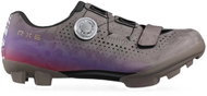 SHIMANO SH-RX600 Gravel Shoes, Women's, Grey/Lilac, 41 - Spikes