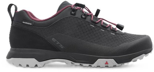 SHIMANO SH-ET501 Women's Touring Shoes, Black, 38 - Spikes - Main image