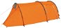 Camping tent for 4 persons grey-orange - Tent