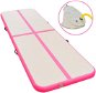 Airtrack  Shumee, 400x100x10 cm, pink - Airtrack