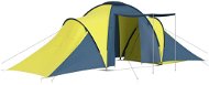 Camping tent for 6 persons blue-yellow - Tent