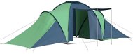 Camping tent for 6 persons blue-green - Tent