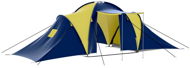 Camping tent for 9 persons blue-yellow - Tent