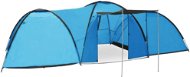 Camping tent 650 x 240 x 190 cm 8 persons blue - Tent