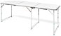 Folding camping table with adjustable height, aluminium 180 x 60 cm - Camping Table