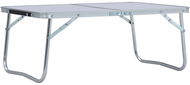 Folding camping table white aluminium 60 x 40 cm - Camping Table