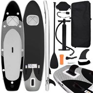 SHUMEE Nafukovací SUP paddleboard a príslušenstvo 360 × 81 × 10 cm, čierny - Paddleboard