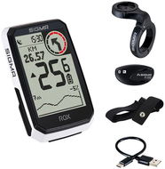 Sigma Rox 4.0 Endurance HR Set biely - Cyklocomputer