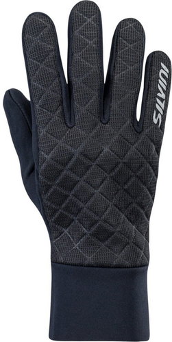 Silvini Unisex cycling gloves UA1663 Abriola black-cloud L - Cycling Gloves - Main image